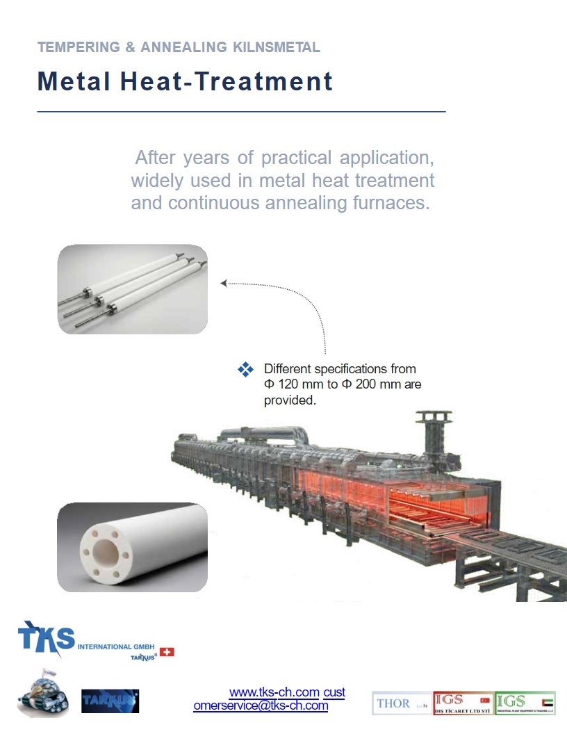 Metal Heat-Treatment<br />After years of practical application,<br />widely used in metal heat treatment<br />and continuous annealing furnaces.