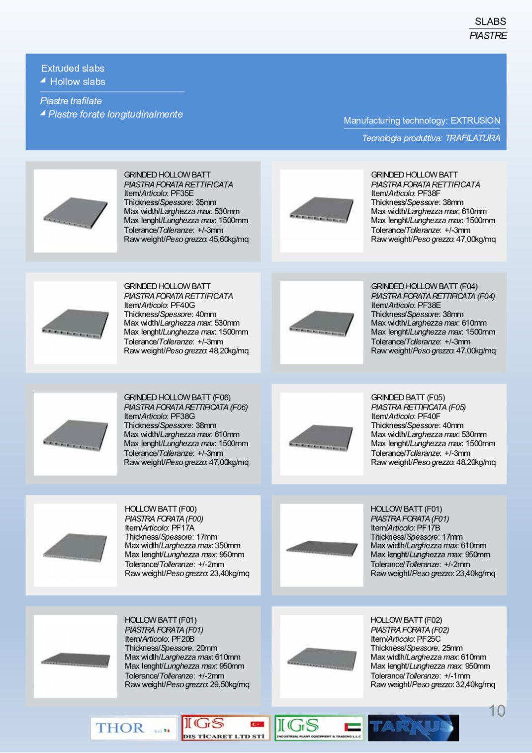 Manufacturing technology: EXTRUSION